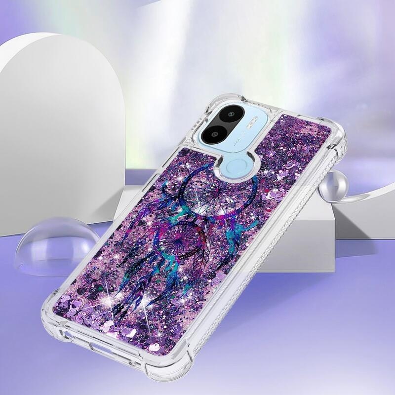 Glitter přesýpací obal na Xiaomi Redmi A1+/A2+ - lapač snů