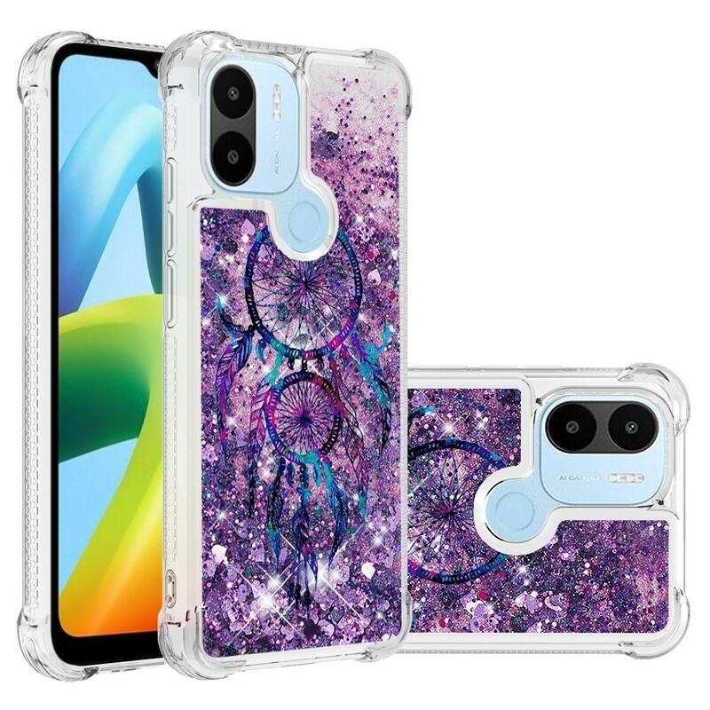 Glitter přesýpací obal na Xiaomi Redmi A1+/A2+ - lapač snů