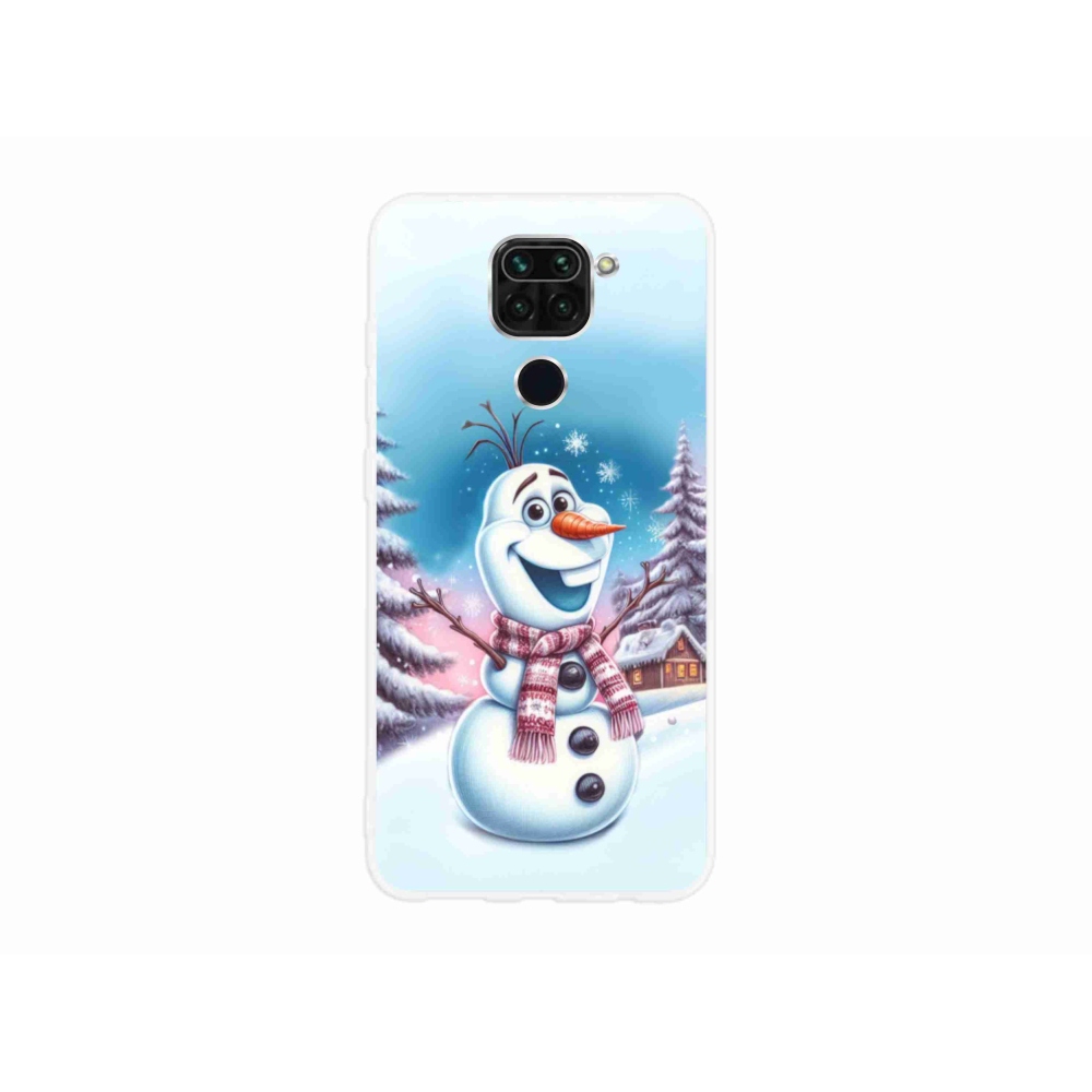 Gelový kryt mmCase na Xiaomi Redmi Note 9 - ledové království