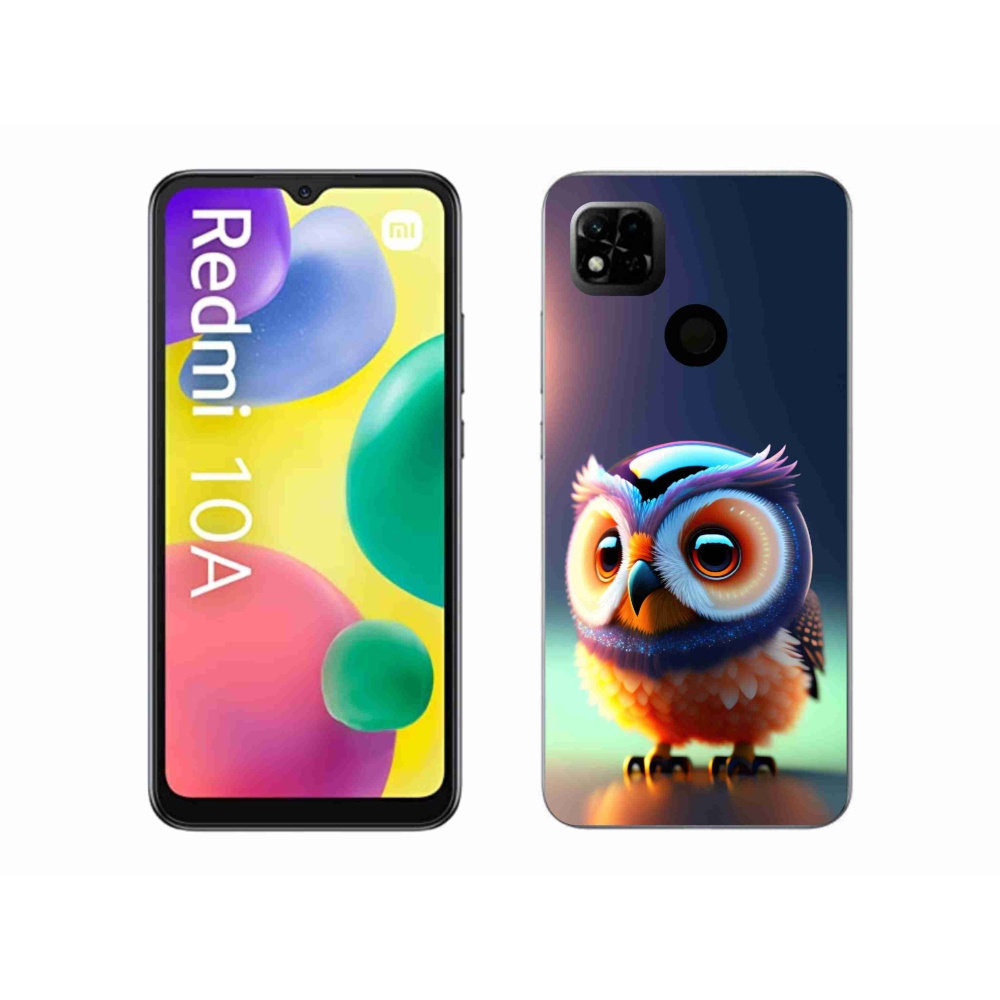 Gelový kryt mmCase na Xiaomi Redmi 10A - sovička