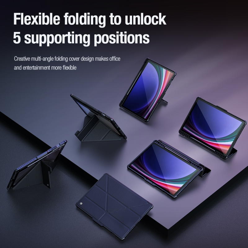 Nillkin Bumper PRO Protective Stand Case Multi-angle pro Samsung Galaxy Tab S9+ Black