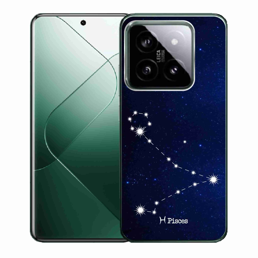 Gelový kryt mmCase na Xiaomi 14 - souhvězdí Ryby