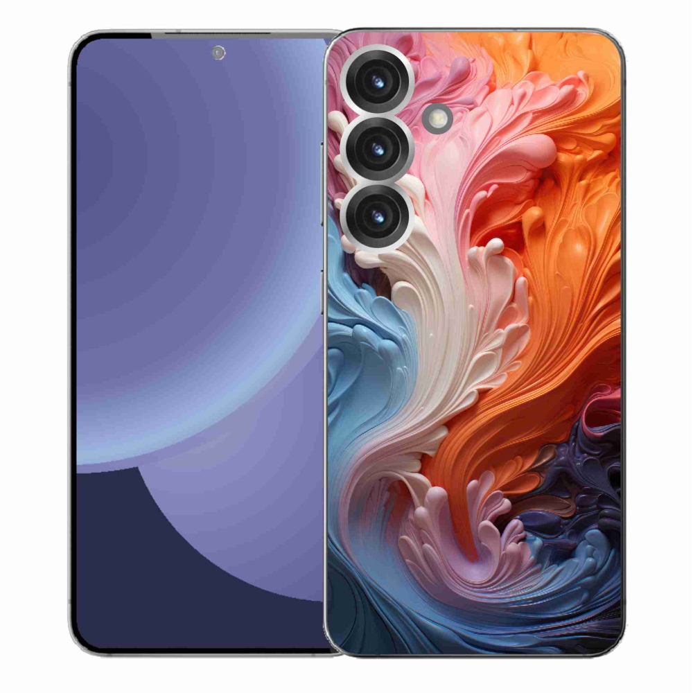 Gelový kryt mmCase na Samsung Galaxy S25+ - abstraktní motiv 8