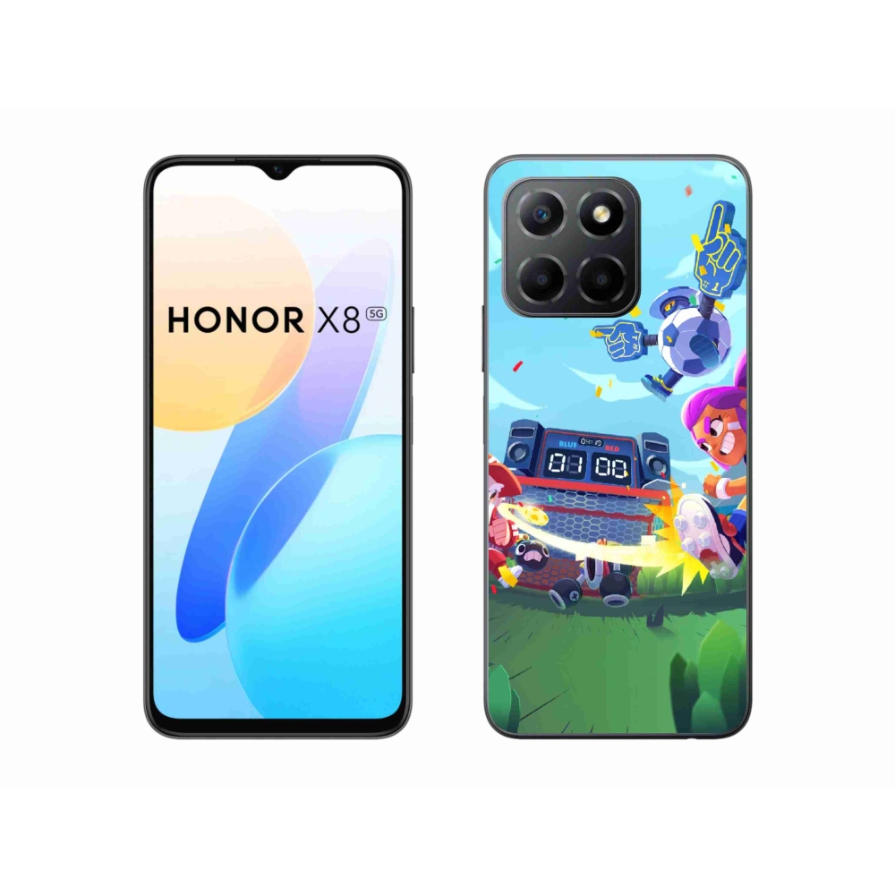 Gelový kryt mmCase na Honor X8 5G/Honor 70 Lite 5G - brawl stars 1