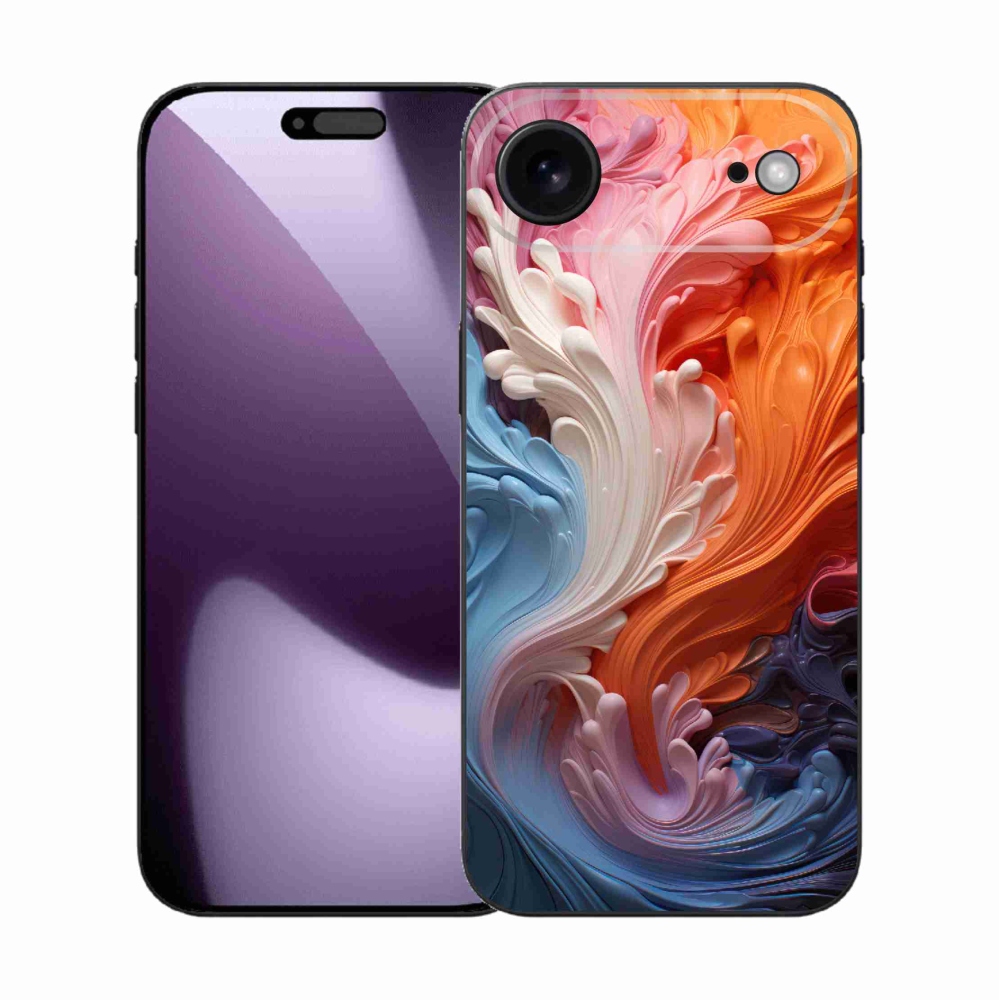 Gelový kryt mmCase na iPhone 17 Air - abstraktní motiv 8