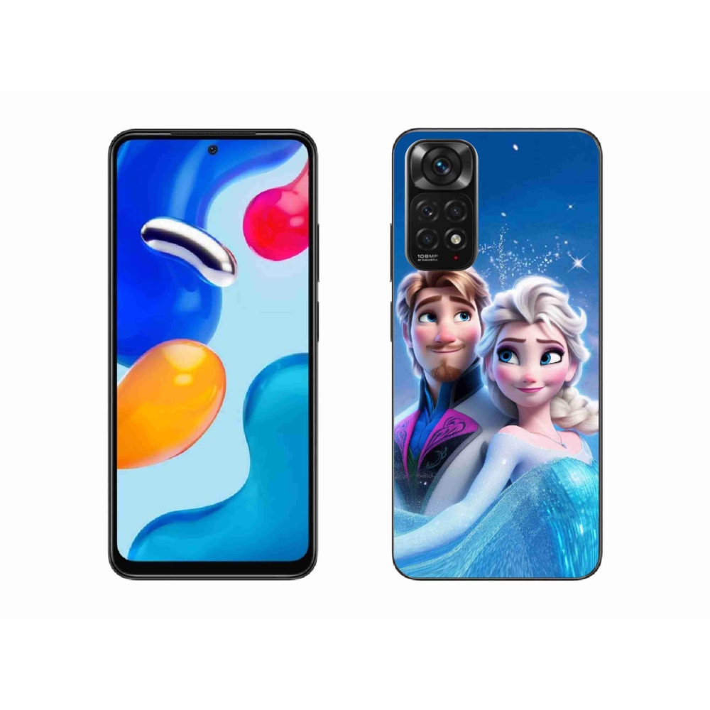 Gelový kryt mmCase na Xiaomi Redmi Note 11S 4G - ledové království 1