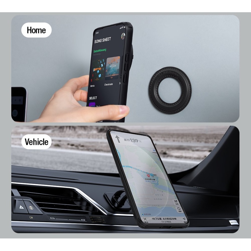 Nillkin CamShield Prop Magnetic Zadní Kryt pro Xiaomi 15 Ultra Black