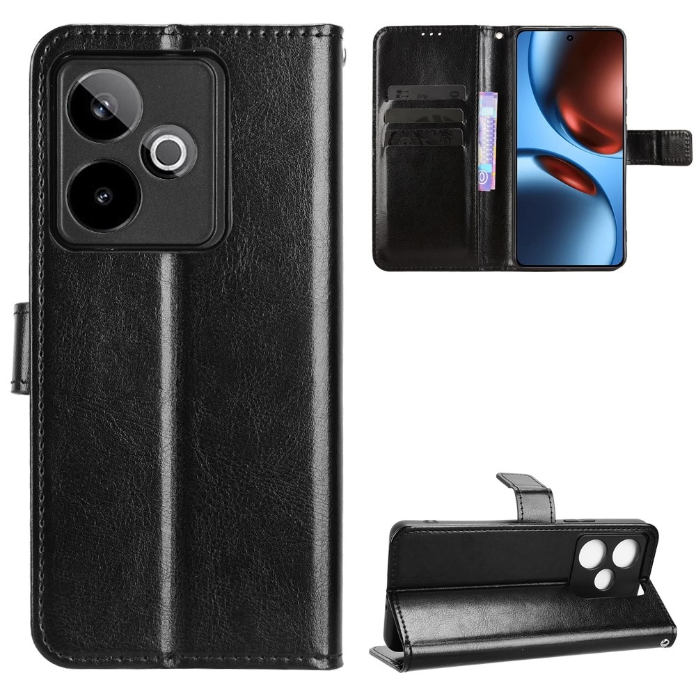 Crazy knížkové pouzdro na Realme GT 7 5G - černé