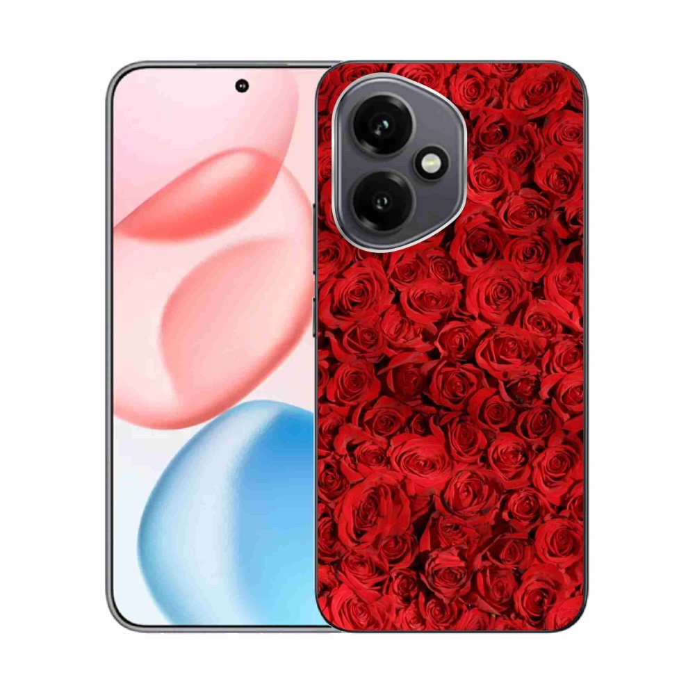 Gelový kryt mmCase na Honor 400 - růže