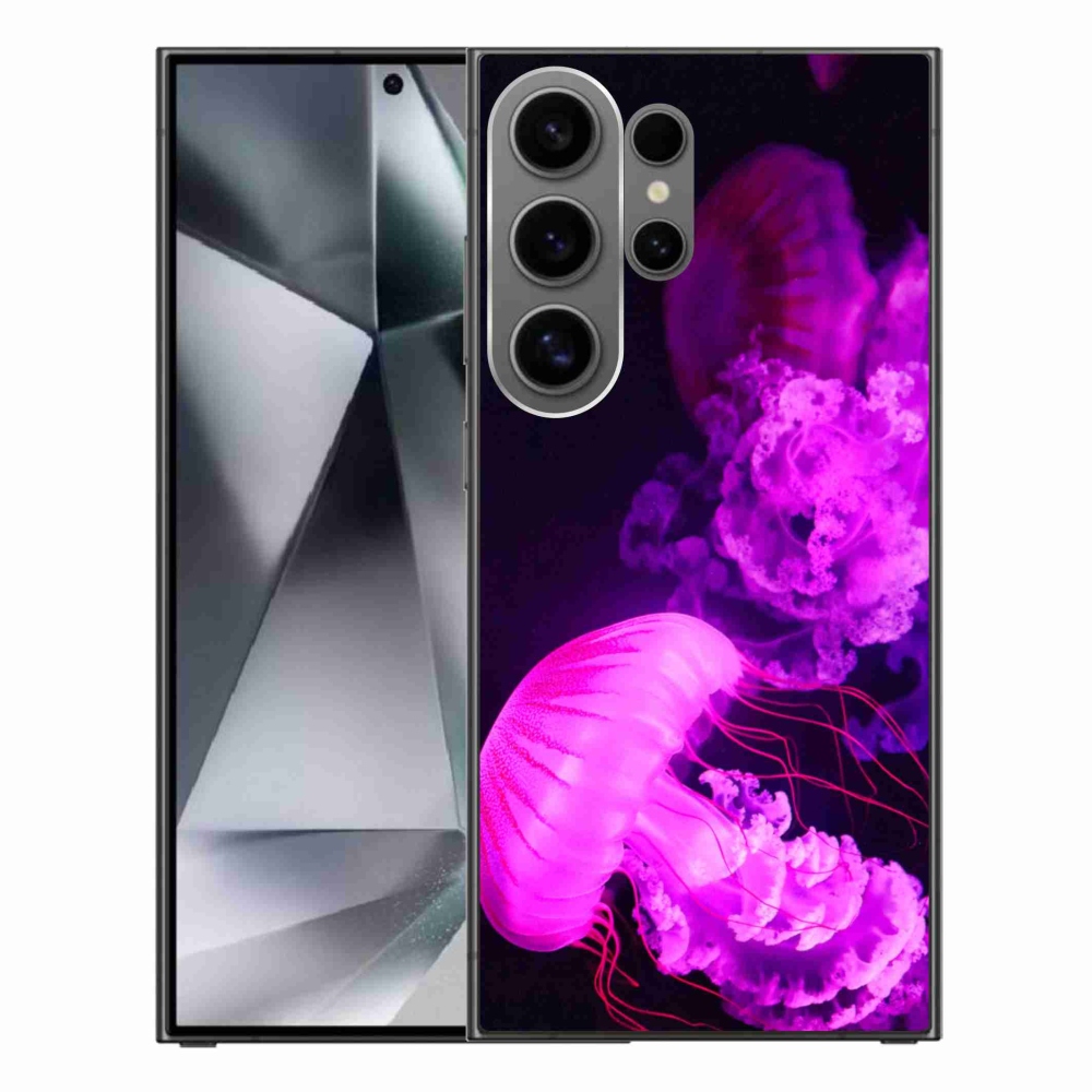 Gelový kryt mmCase na Samsung Galaxy S24 Ultra - medúza 1
