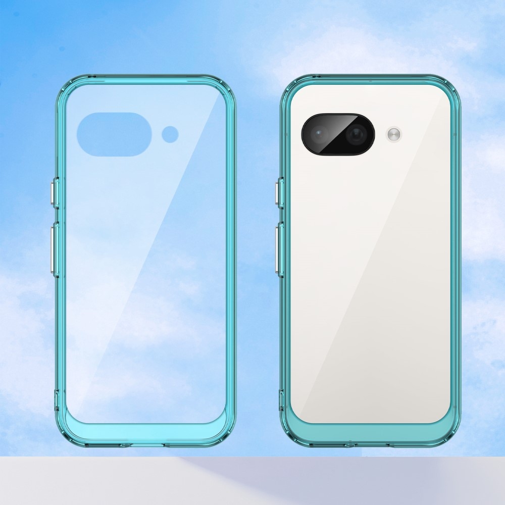 Gelový obal s pevnými zády na Google Pixel 9a - světlemodrý