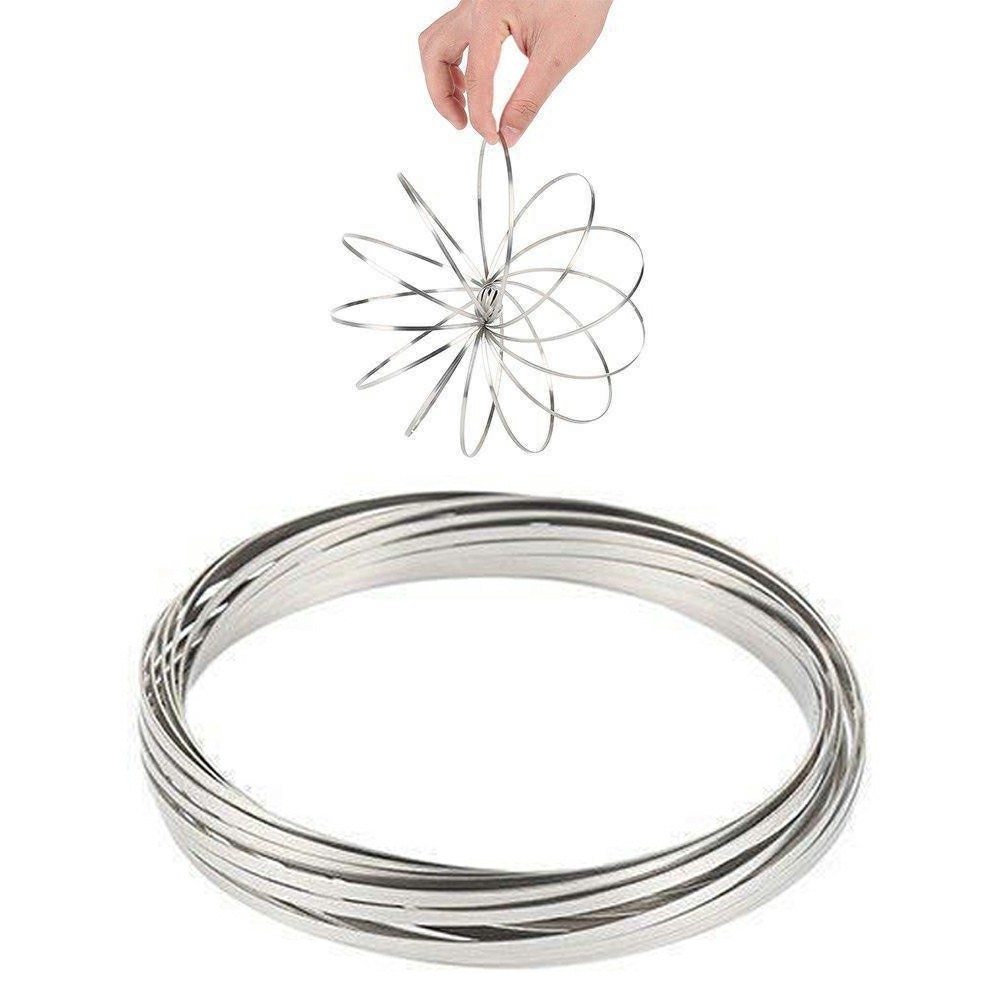 3D magická kovová spirála