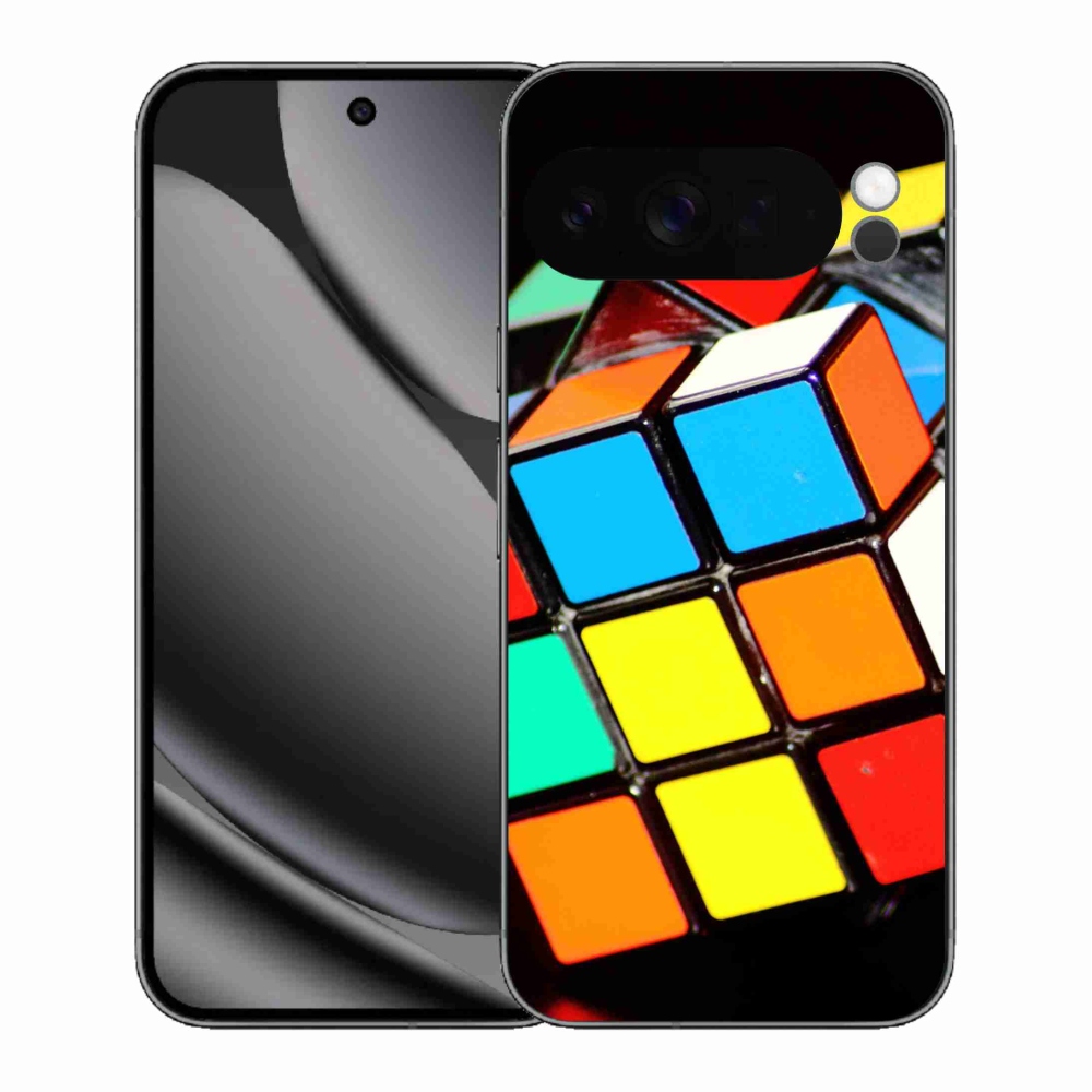 Gelový kryt mmCase na Google Pixel 10 Pro XL - rubikova kostka
