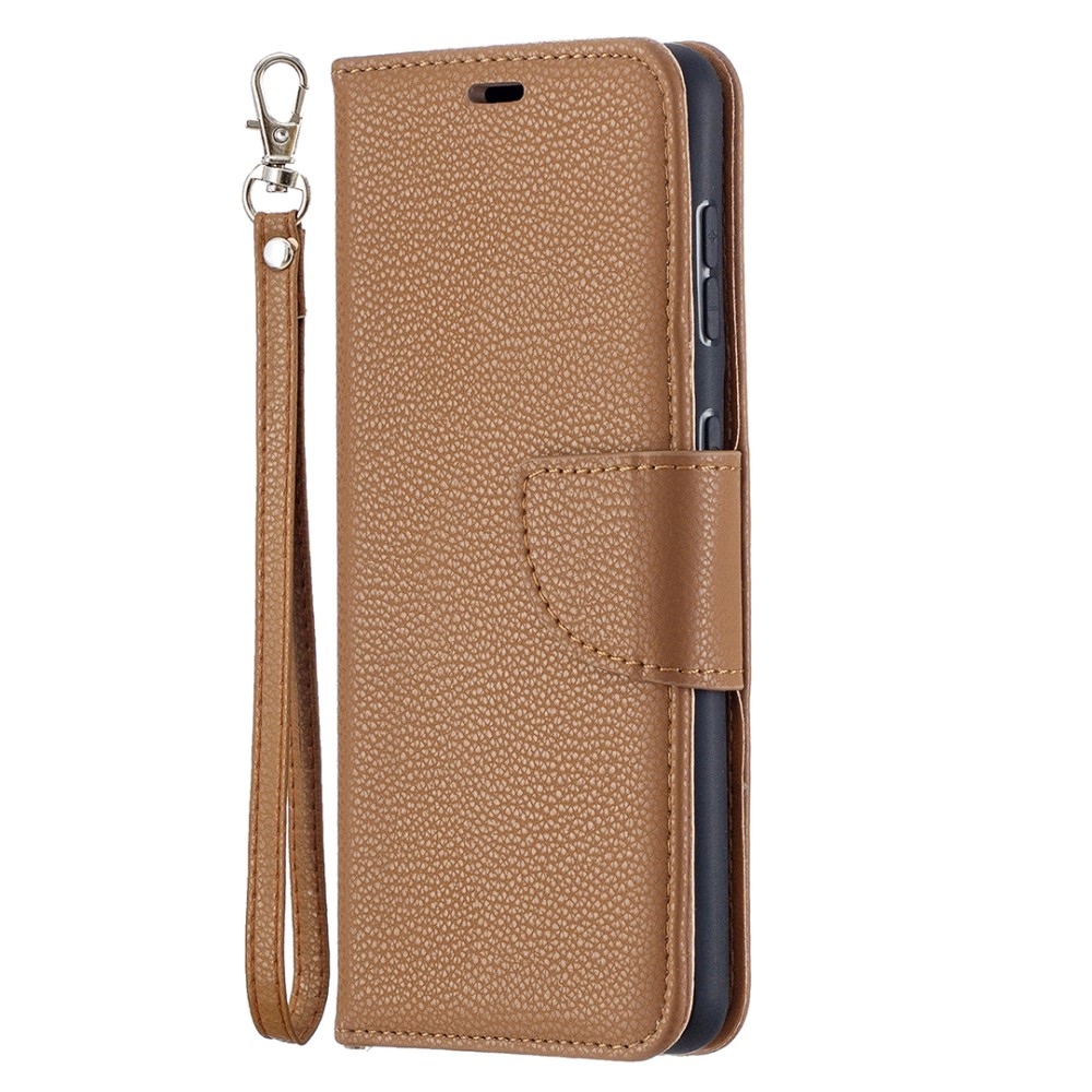 Wallet knížkové pouzdro na Samsung Galaxy S21 - hnědé