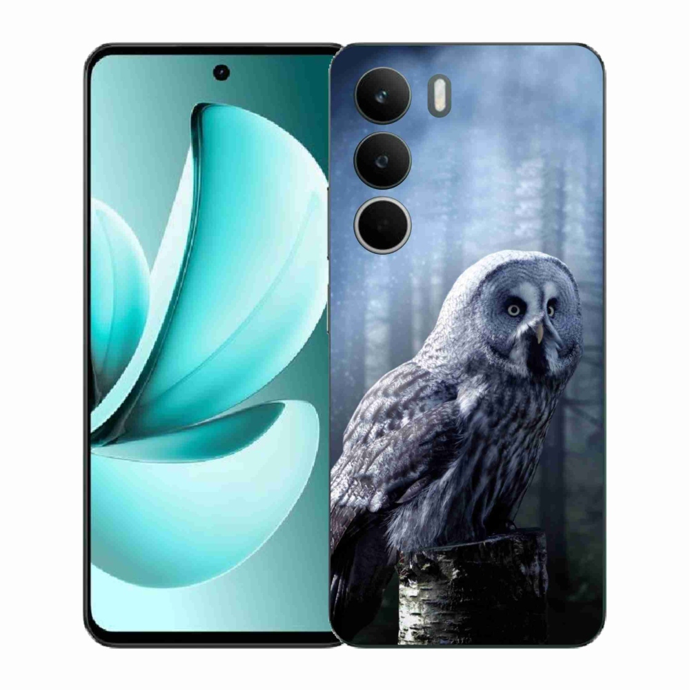 Gelový kryt mmCase na Realme C71 - sova