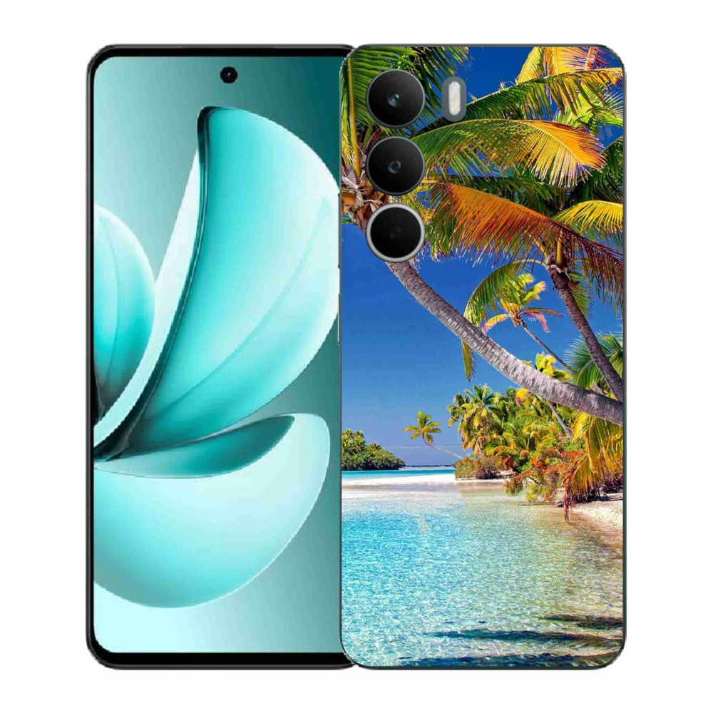 Gelový kryt mmCase na Realme C71 - mořská pláž