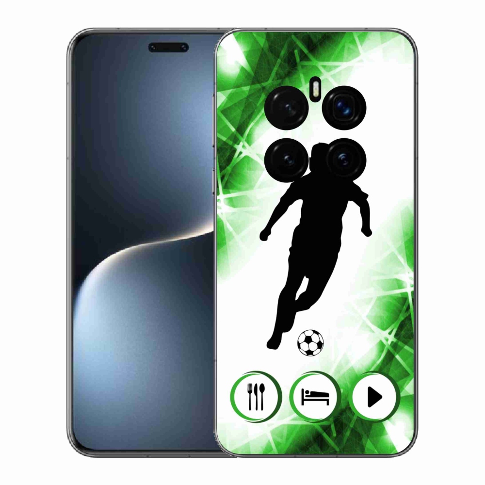 Gelový kryt mmCase na Honor Magic 7 Pro 5G - fotbalista