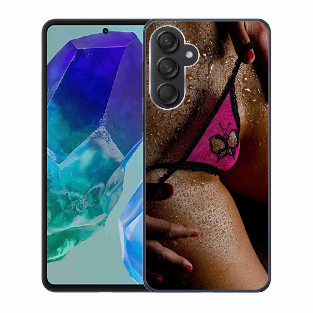 Gelový kryt mmCase na Samsung Galaxy M55 5G - sexy žena