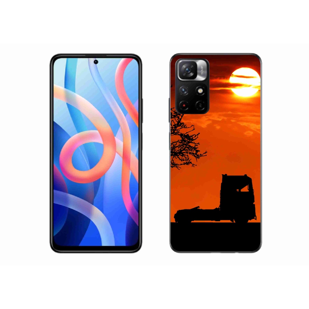 Gelový kryt mmCase na Xiaomi Redmi Note 11S 5G - kamion 3