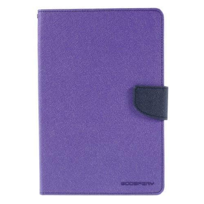 Goos PU kožené zapínací pouzdro na iPad mini 4 - fialové