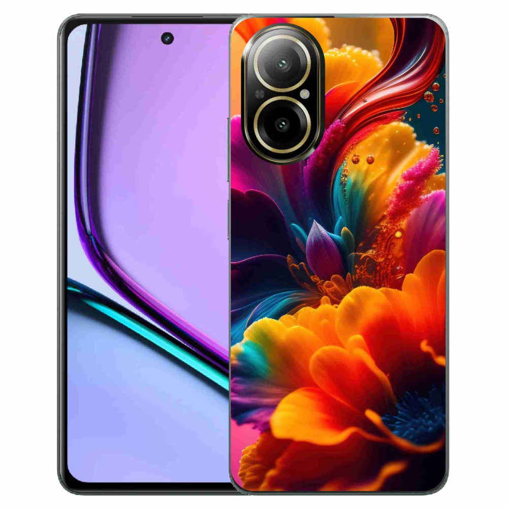 Gelový kryt mmCase na Realme C67 - abstraktní motiv 2