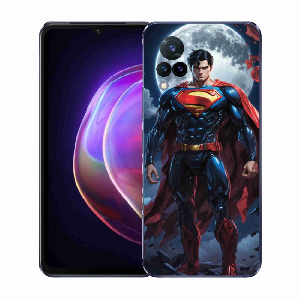 Gelový kryt mmCase na Vivo V21 4G/5G - superman