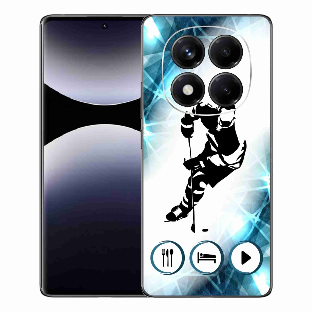 Gelový kryt mmCase na Xiaomi Redmi Note 14 Pro - hokej 1
