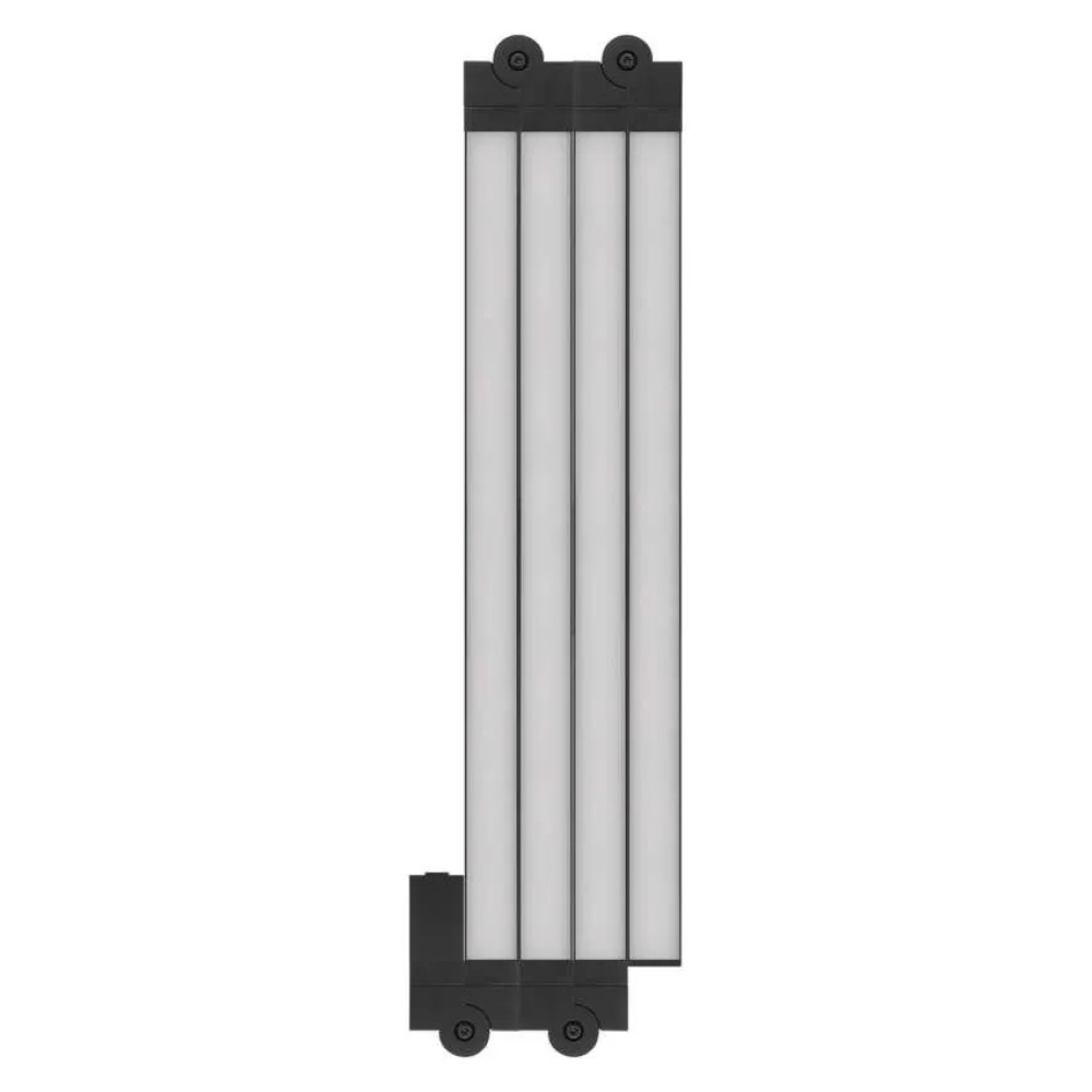 GoSmart LED stojací lampa 175 cm, teplá bílá / RGBIC WiFi - černá