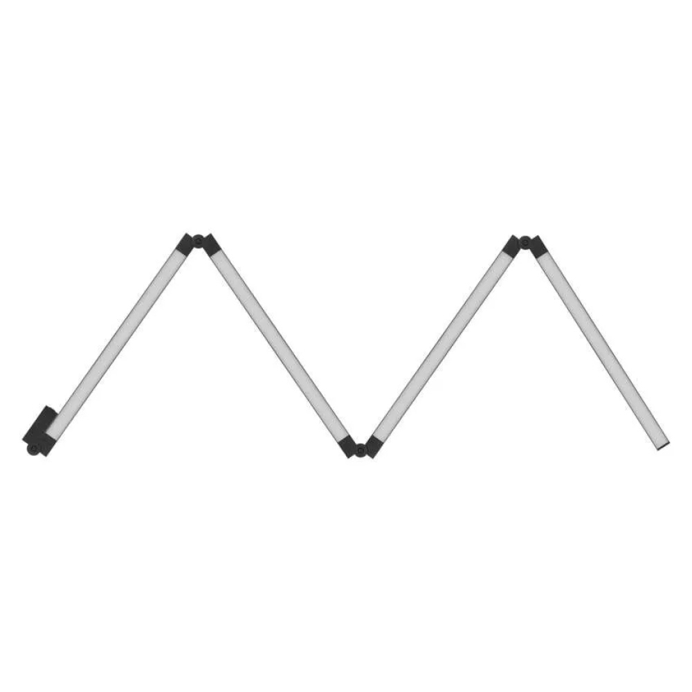 GoSmart LED stojací lampa 175 cm, teplá bílá / RGBIC WiFi - černá