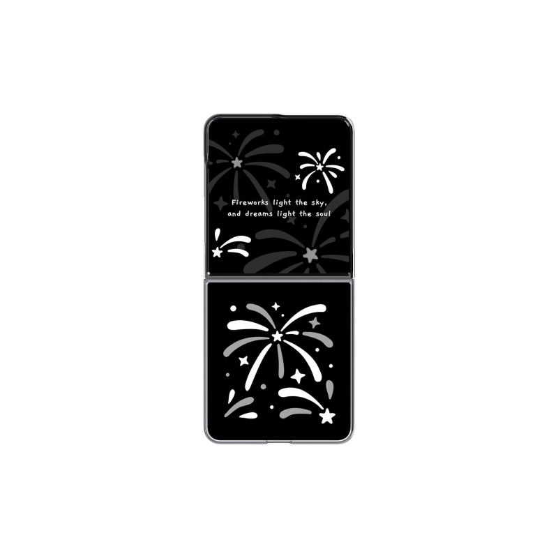 GP-FFF776CUB Samsung FlipSuit Fireworks Kryt pro Galaxy Z Flip 8