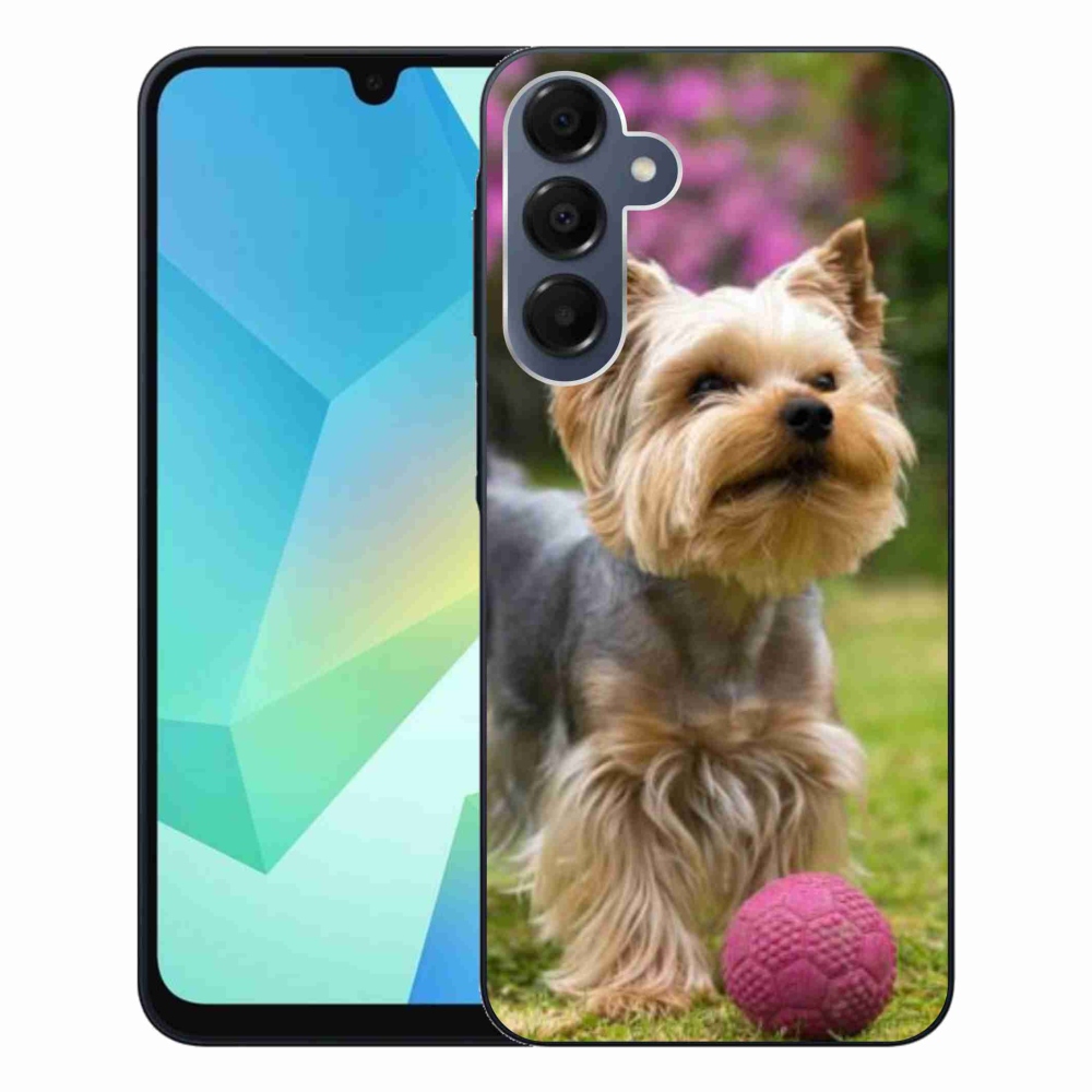Gelový obal mmCase na Samsung Galaxy A16 4G/5G - jorkšír 4