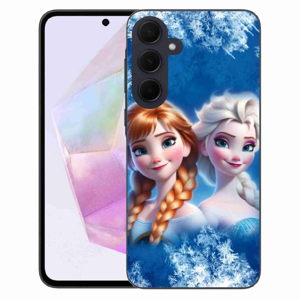 Gelový kryt mmCase na Samsung Galaxy A35 5G - ledové království 2