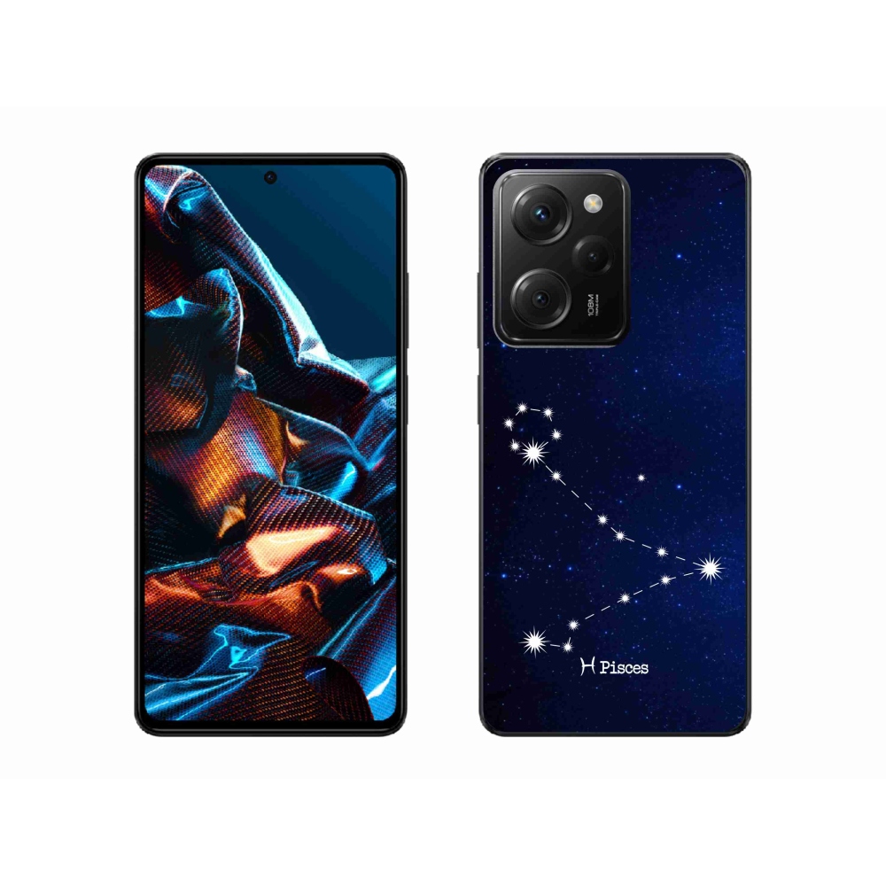 Gelový kryt mmCase na Xiaomi Poco X5 Pro 5G - souhvězdí Ryby