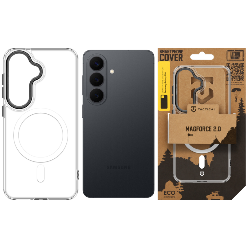 Tactical MagForce 2.0 Kryt pro Samsung Galaxy S26 Black