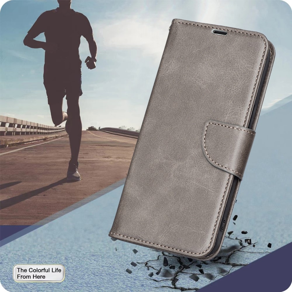 Case knížkové pouzdro na Honor X8c - šedé