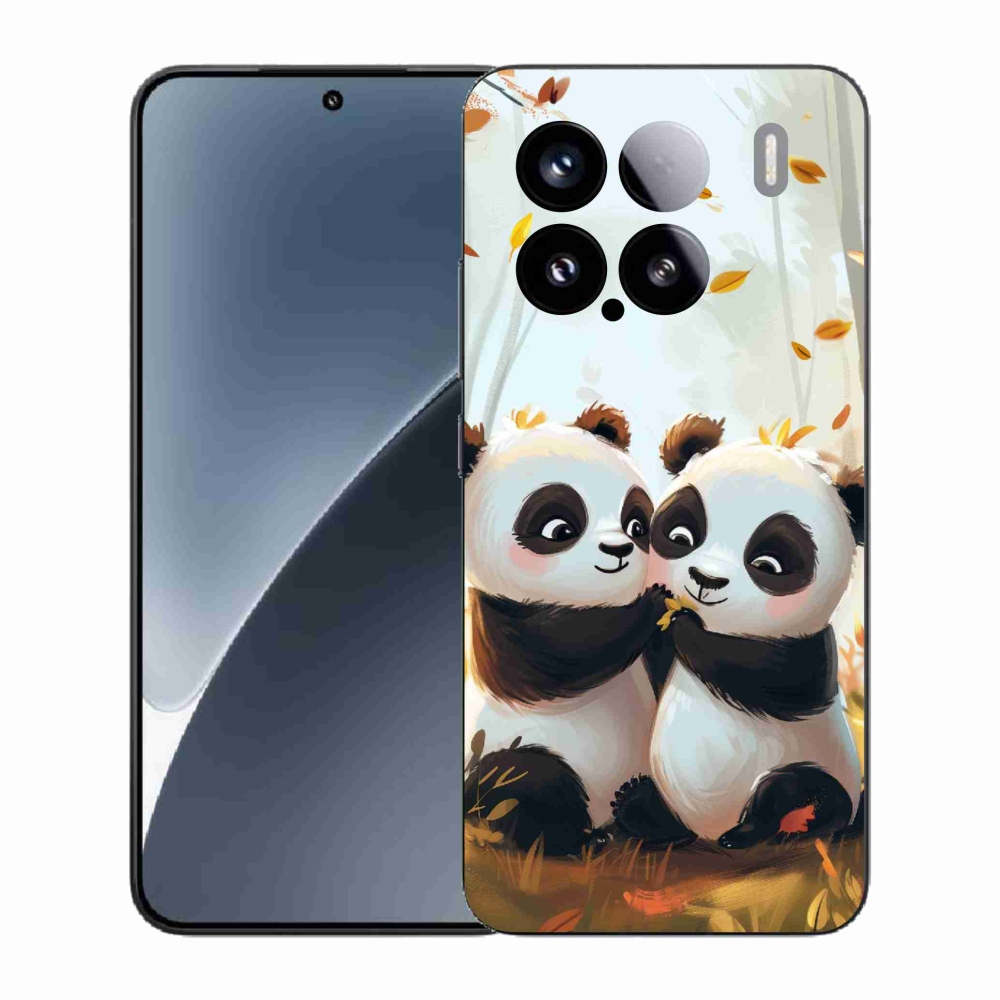Gelový kryt mmCase na Xiaomi 15 - pandy