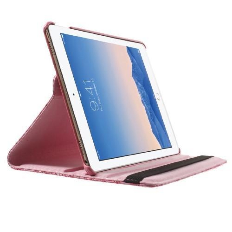 Grape stylové knížkové pouzdro na tablet iPad Pro 9.7 - rose