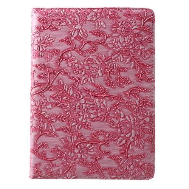 Grape stylové knížkové pouzdro na tablet iPad Pro 9.7 - rose