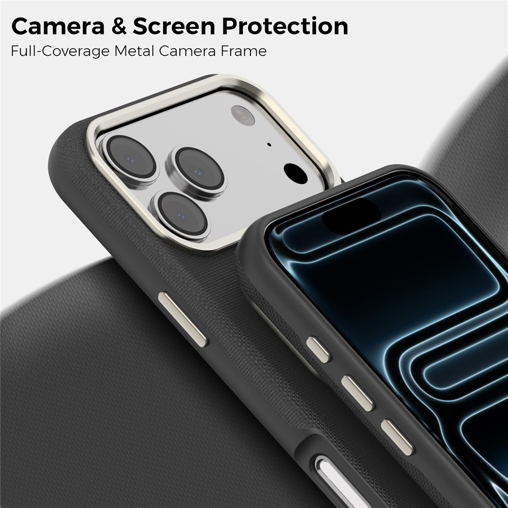 Griddy odolný kryt s MagSafe na iPhone 18 Pro Max - černý