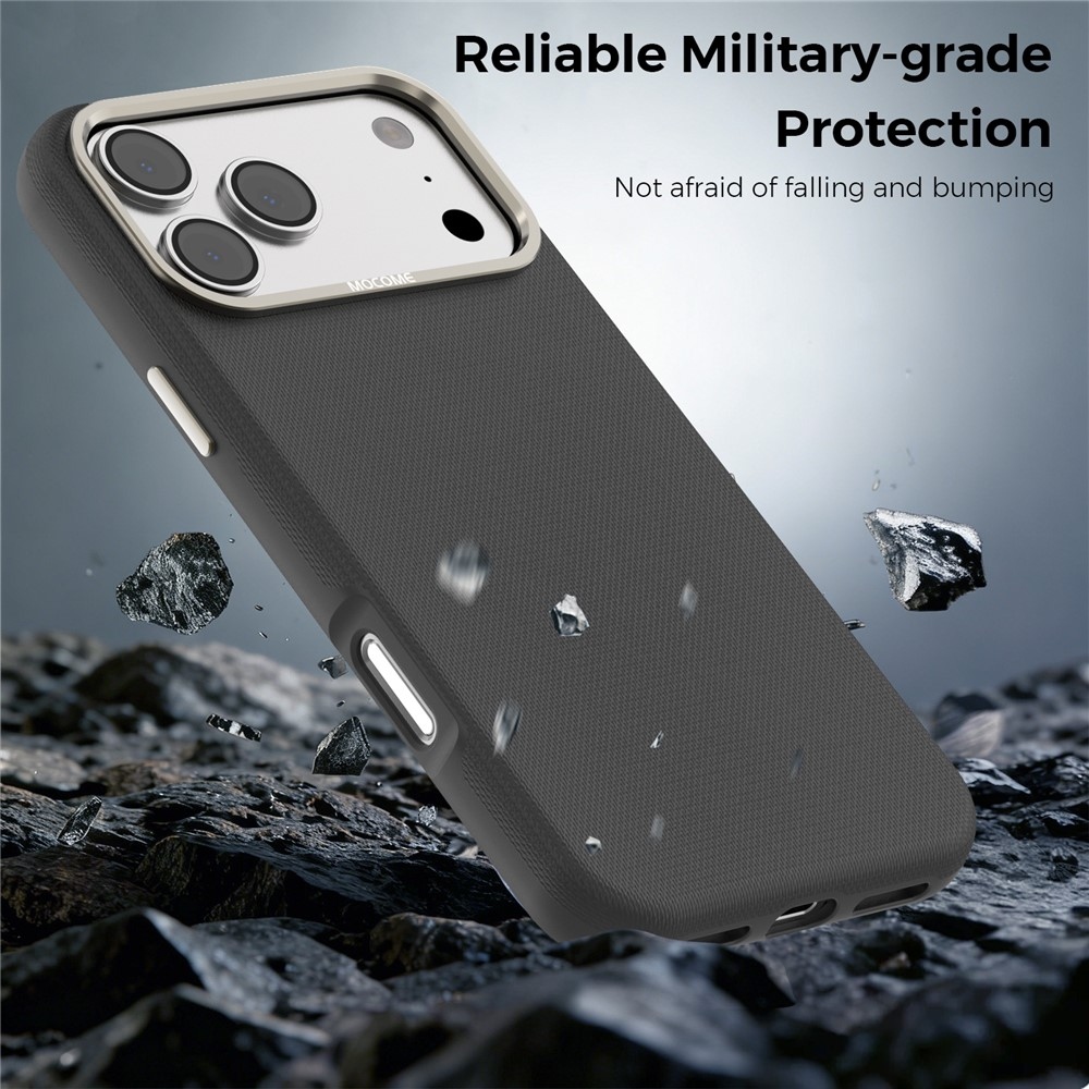 Griddy odolný kryt s MagSafe na iPhone 18 Pro Max - černý