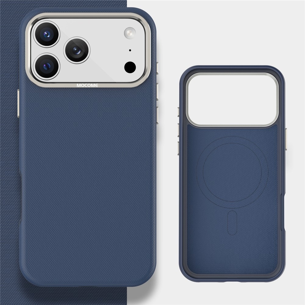 Griddy odolný kryt s MagSafe na iPhone 18 Pro Max - modrý