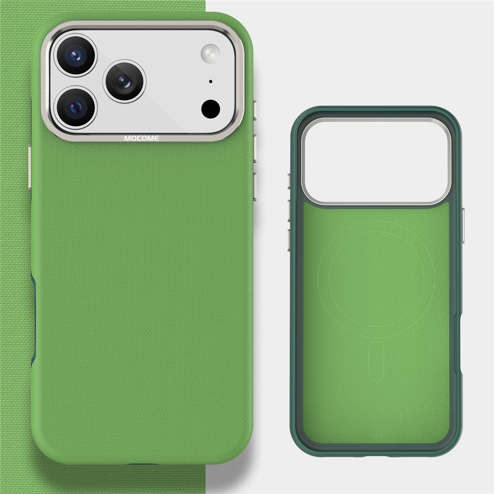 Griddy odolný kryt s MagSafe na iPhone 18 Pro Max - zelený