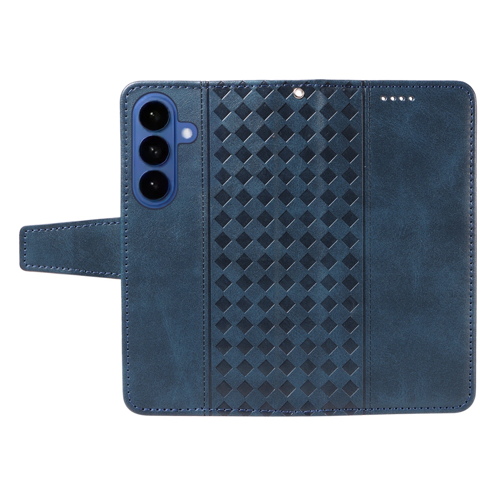 Gridy knížkové pouzdro na Samsung Galaxy S26/S26 Pro - modré