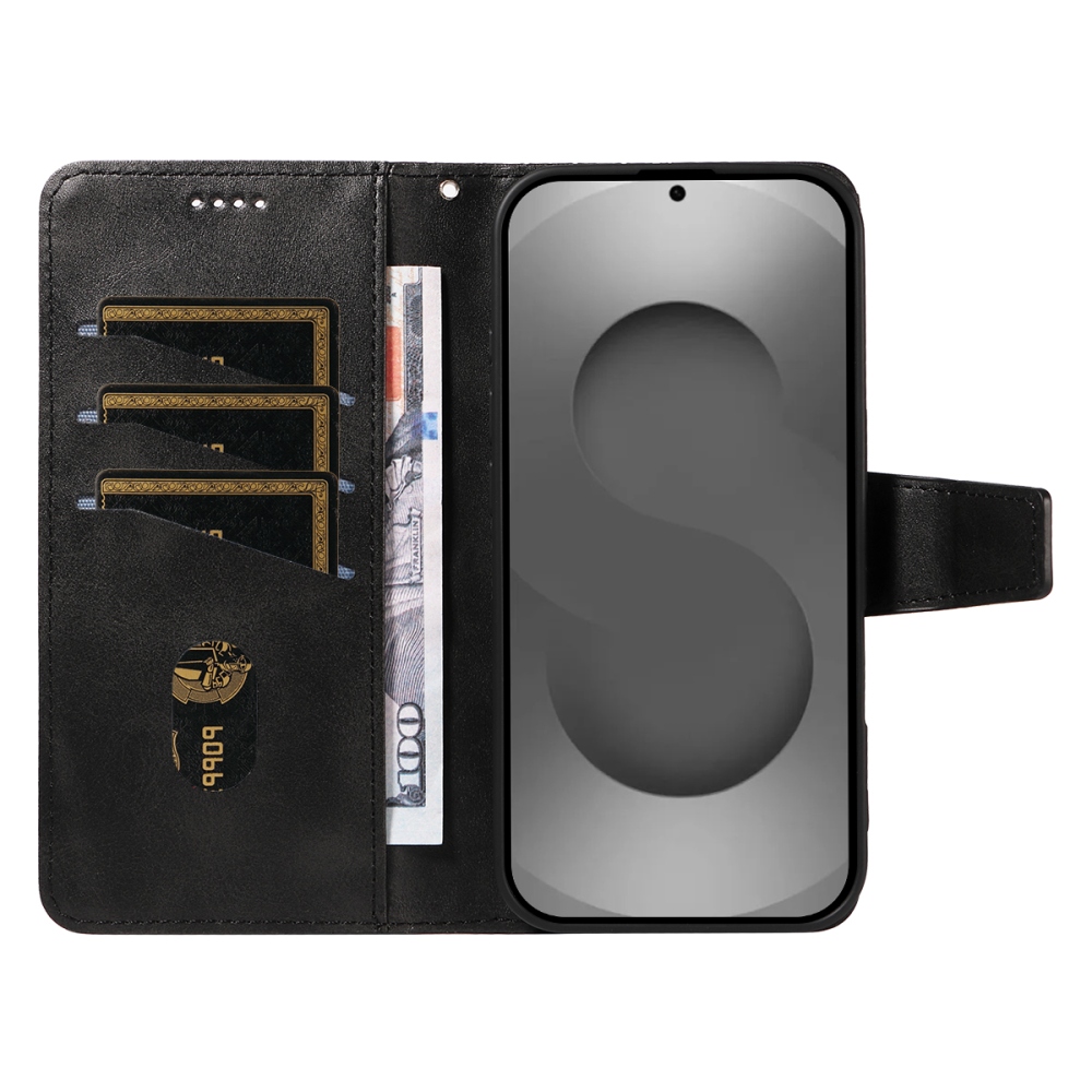 Gridy knížkové pouzdro na Samsung Galaxy S26 Ultra - černé