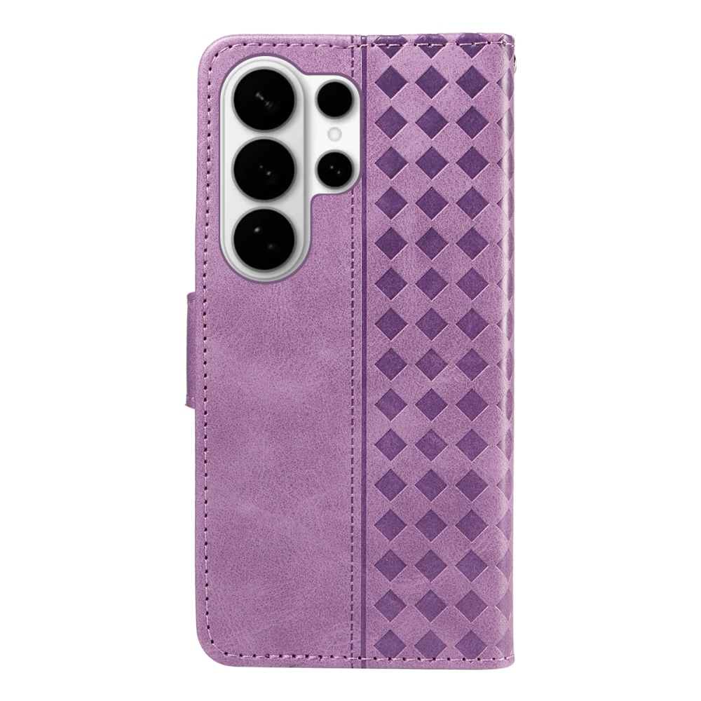 Gridy knížkové pouzdro na Samsung Galaxy S26 Ultra - fialové
