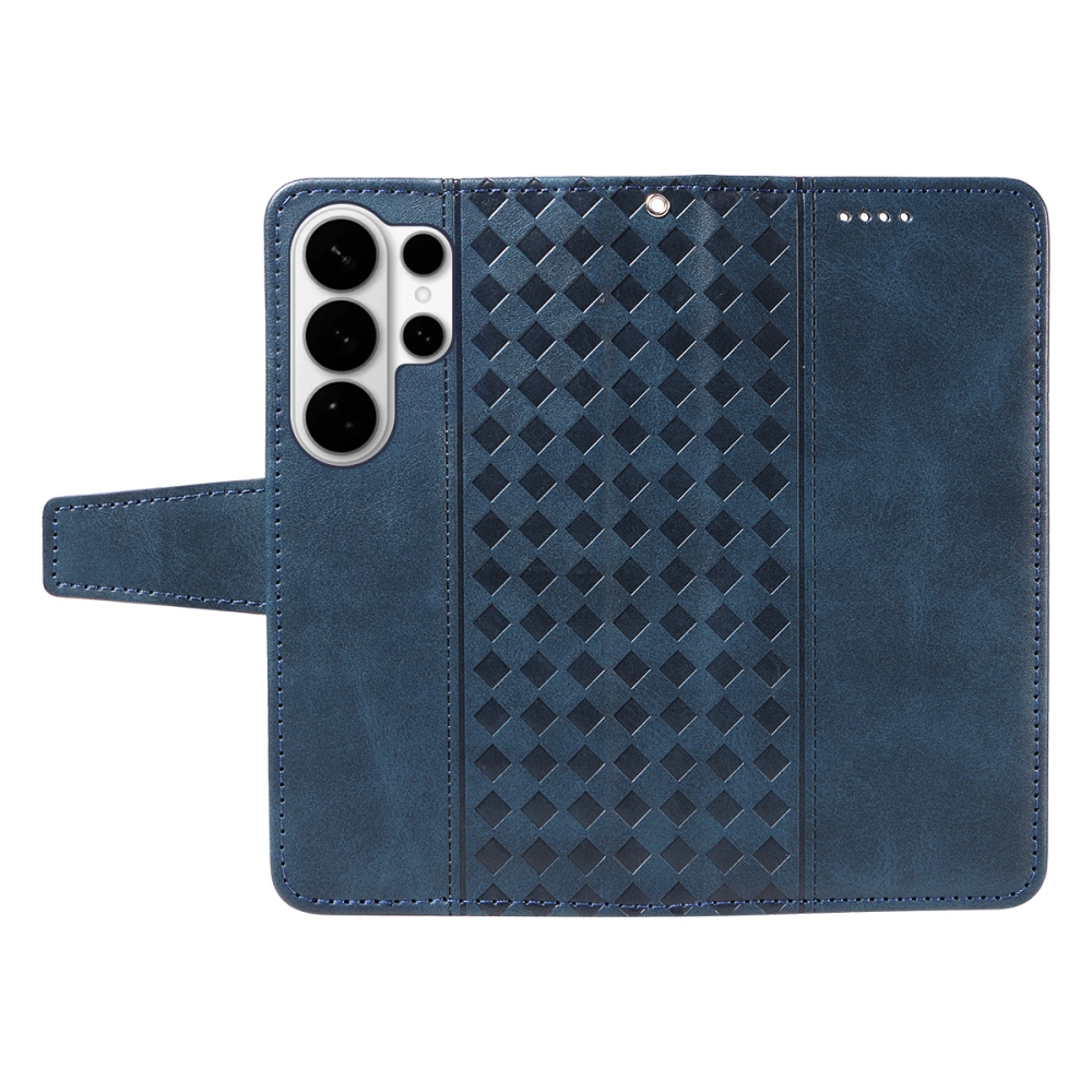 Gridy knížkové pouzdro na Samsung Galaxy S26 Ultra - modré
