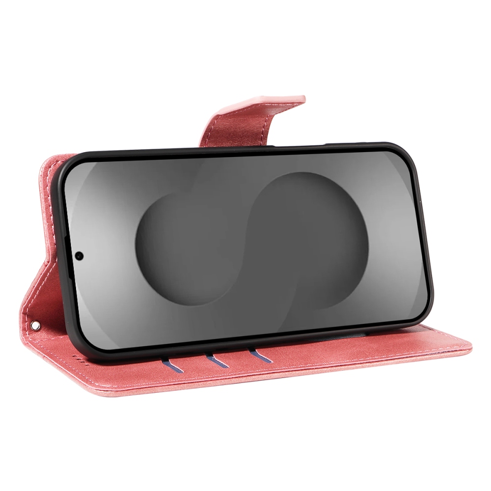 Gridy knížkové pouzdro na Samsung Galaxy S26 Ultra - růžovozlaté