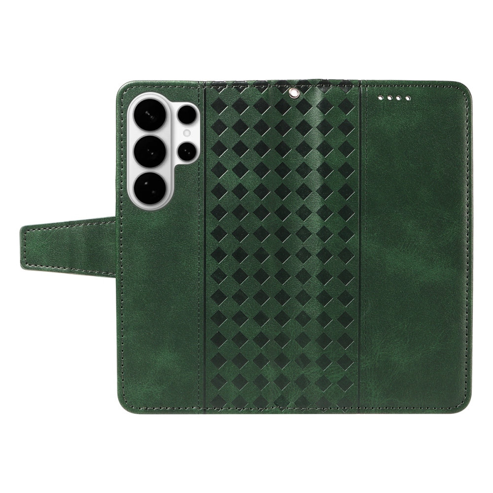 Gridy knížkové pouzdro na Samsung Galaxy S26 Ultra - zelené