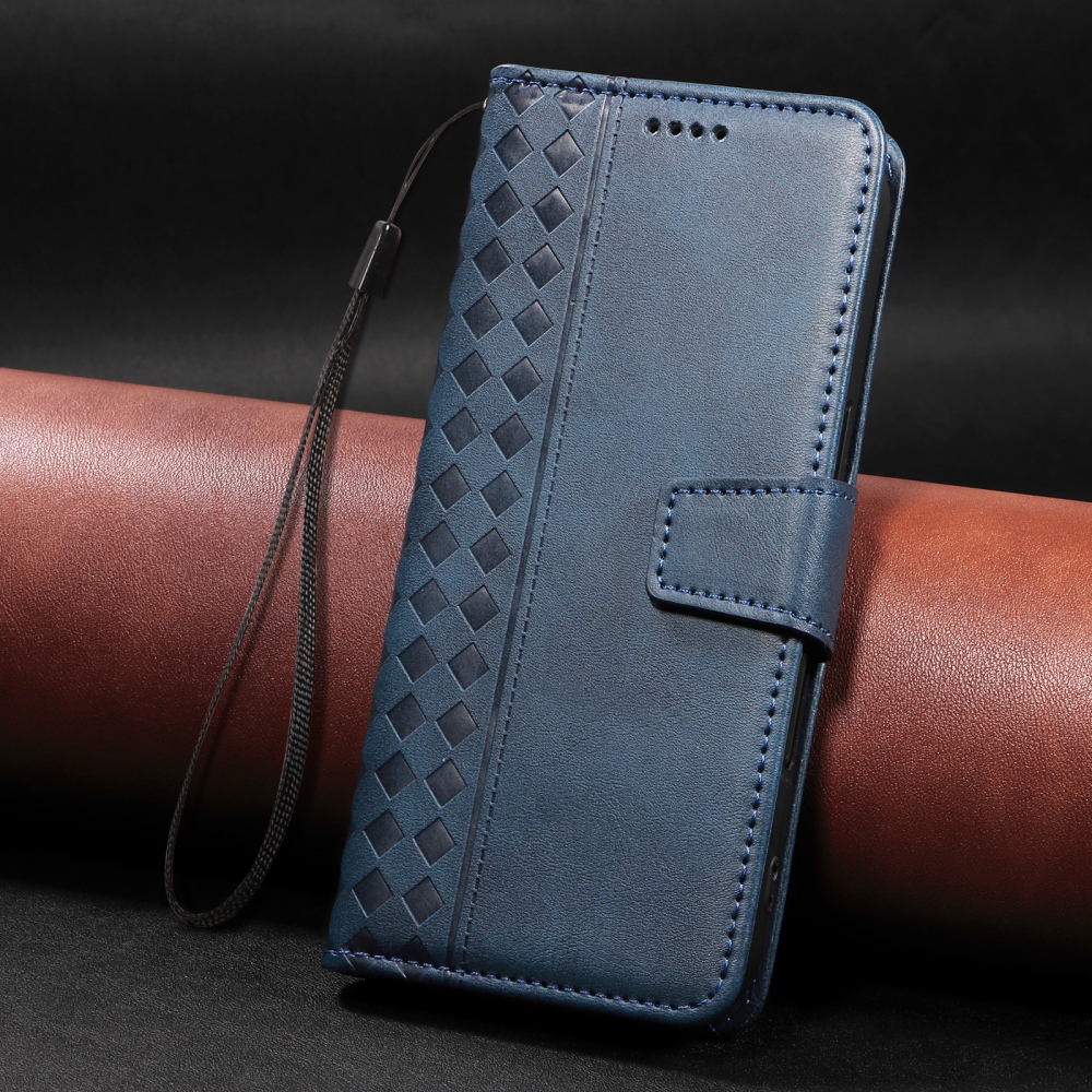 Gridy knížkové pouzdro na Xiaomi 17 - modré