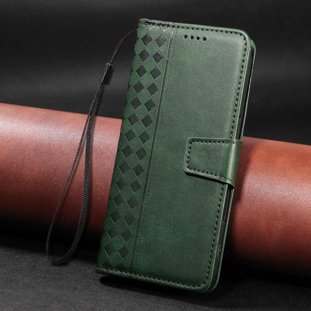 Gridy knížkové pouzdro na Xiaomi 17 - zelené